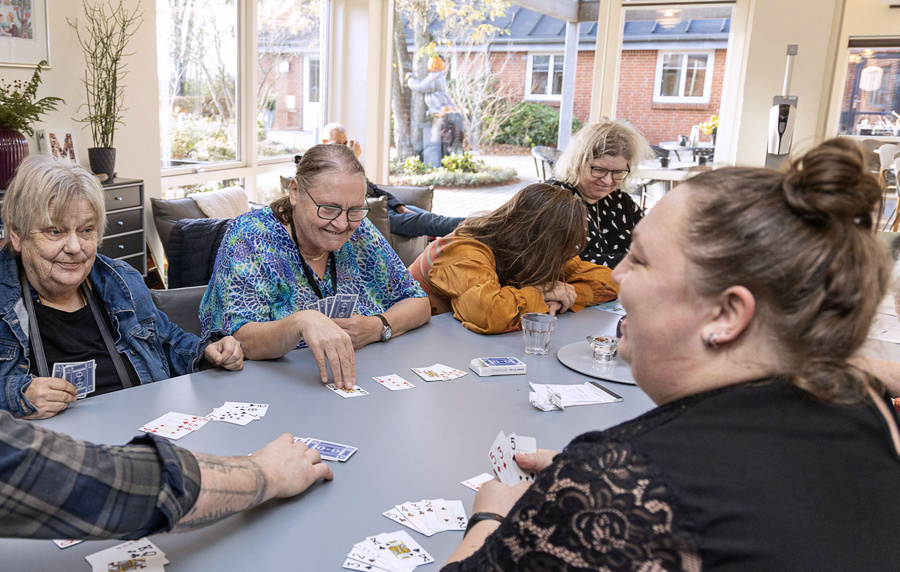 Hygge i fællesarealet